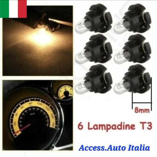 Lampadine alogena auto - 6, t3