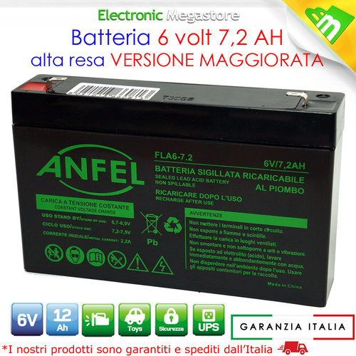 Batteria ermetica piombo - ermetica,