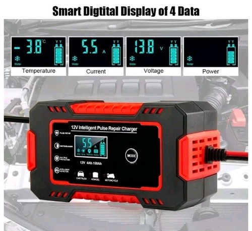 Caricabatteria auto 12v - 12v, 6a