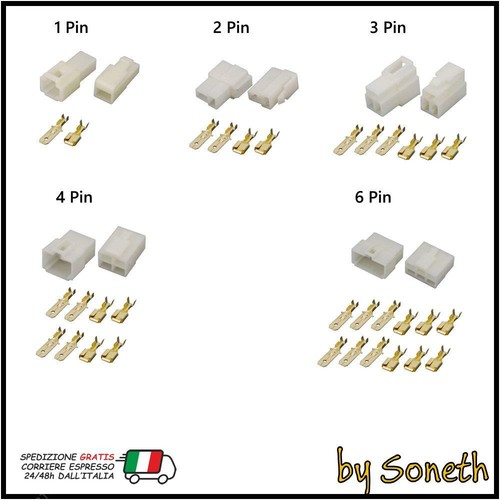 Connettore automotive faston - connettore,